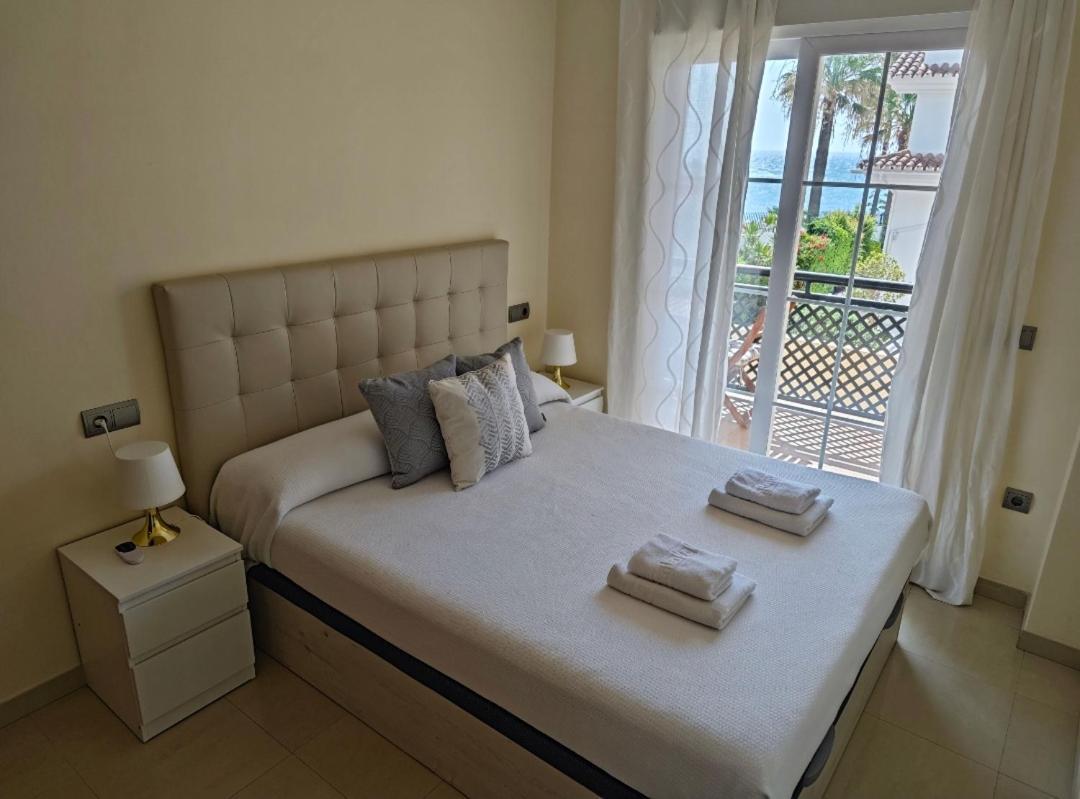 Benalmadena Beach Apartamento Con Vistas Al Mar Y Parking Privado Incluido Eksteriør billede